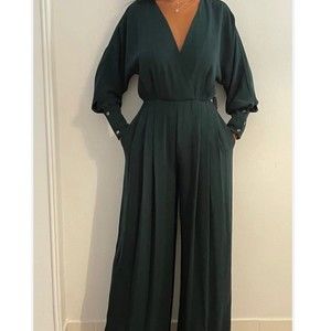 Zara Dark Green Jumpsuit